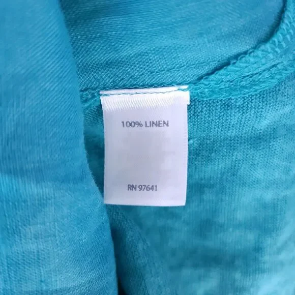 J Jill Love Linen Shirt Top XL - Picture 13 of 14